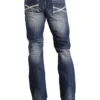 Stetson Rock Fit Bold X Stitched Jeans - Big & Tall