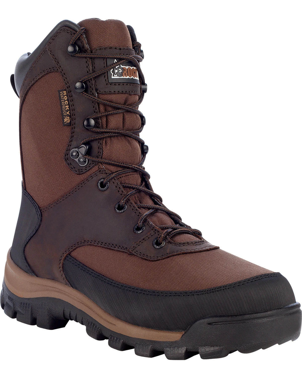 Rocky Core Waterproof Insulated Outdoor Boots - Round Toe