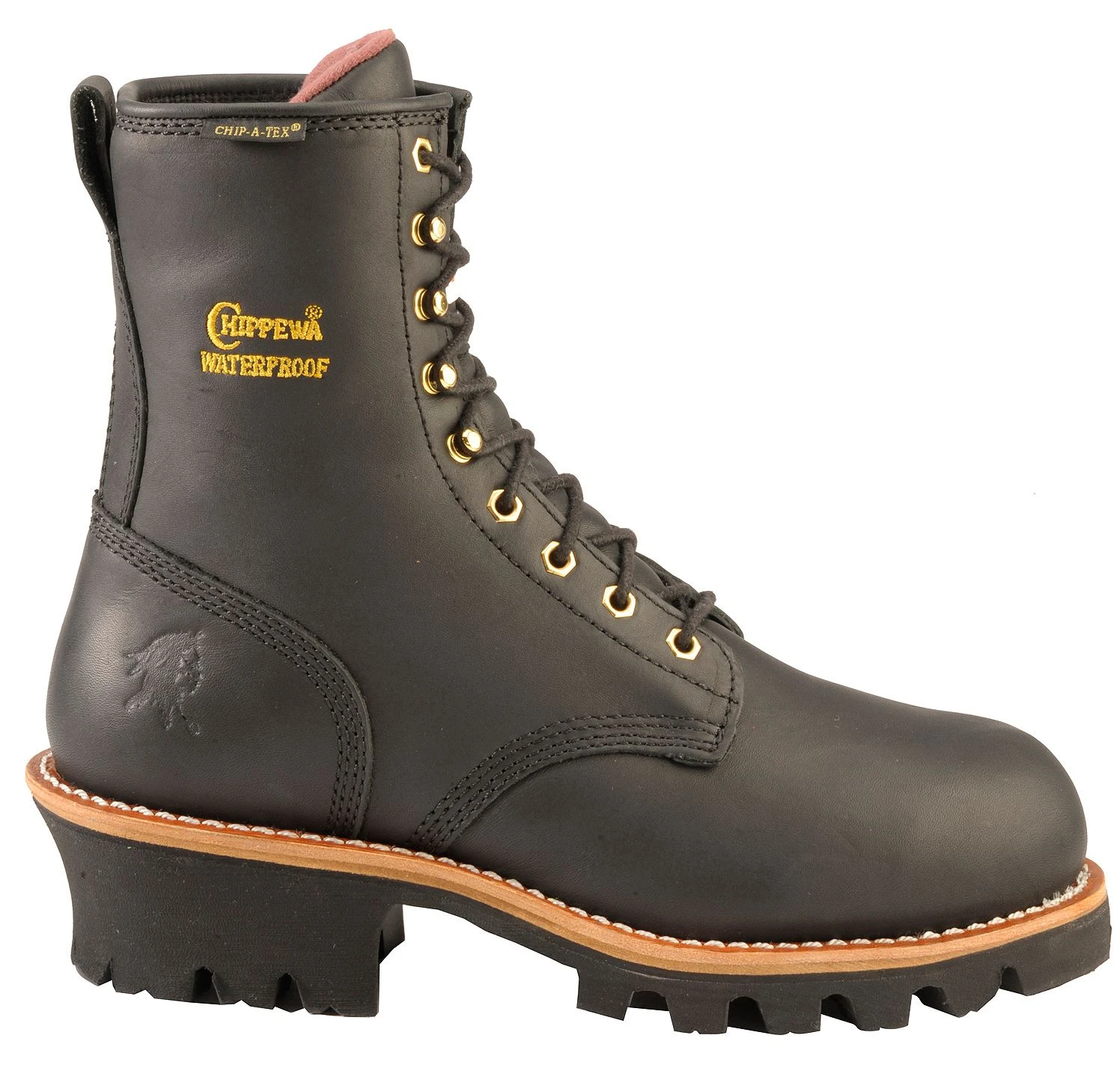 Chippewa Women's Oiled Waterproof & Insulated Logger Boots - Steel Toe - Image 2