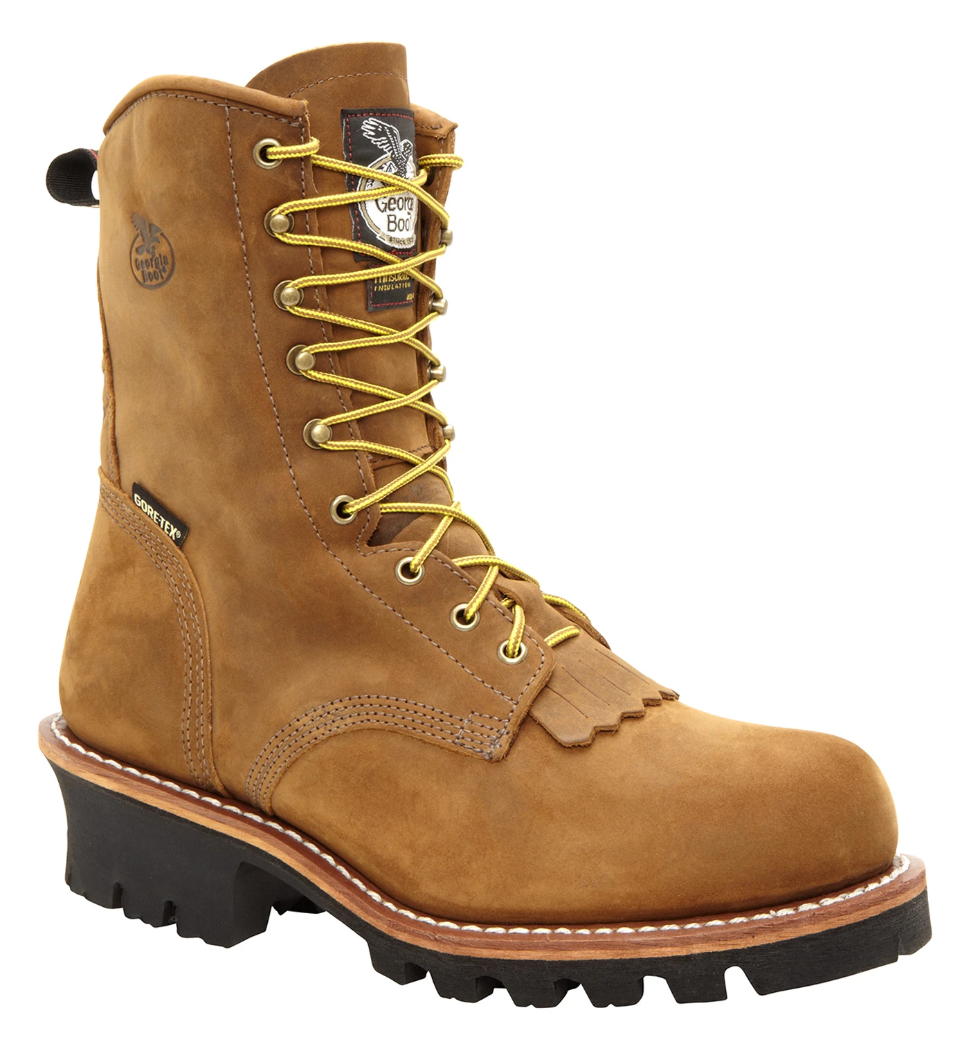 Georgia Boot Men's Insulated Gore-Tex Waterproof Logger Work Boots - Steel Toe