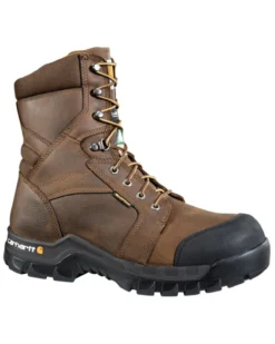 Carhartt Men's 8" Rugged Flex Waterproof Insulated Composite Toe Work Boots - Composite Toe