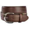 Justin Men's Classics Oiled Brown Western Belt
