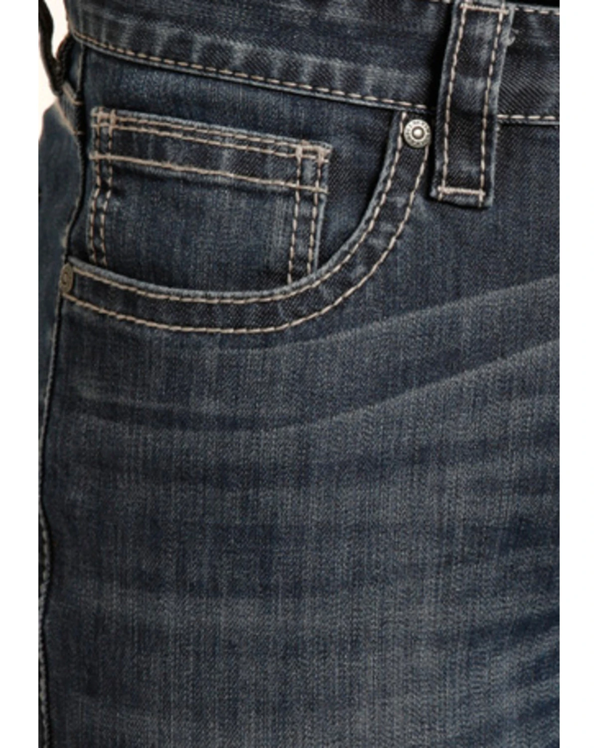 Rock & Roll Denim Men's Small "V" Reflex Revolver Slim Straight Jeans - Image 10