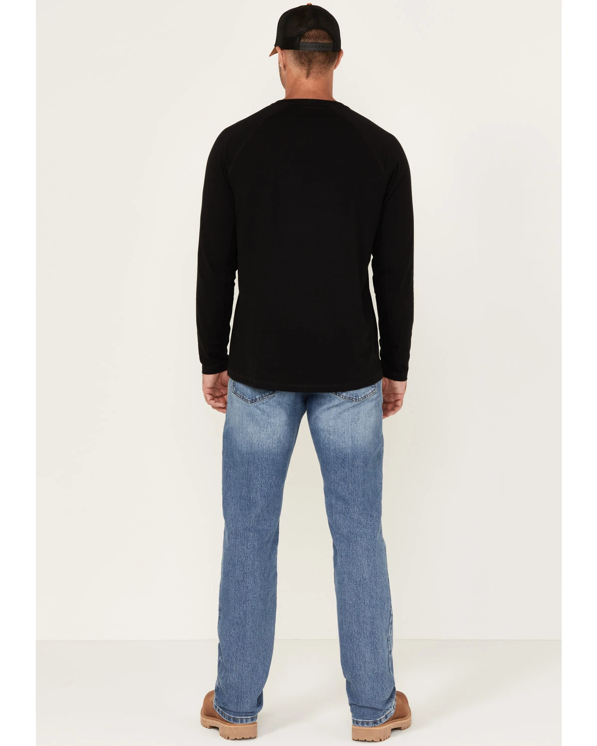 Ariat Men's Rebar M4 DuraStretch Haze Low Rise Bootcut Work Jeans - Image 3