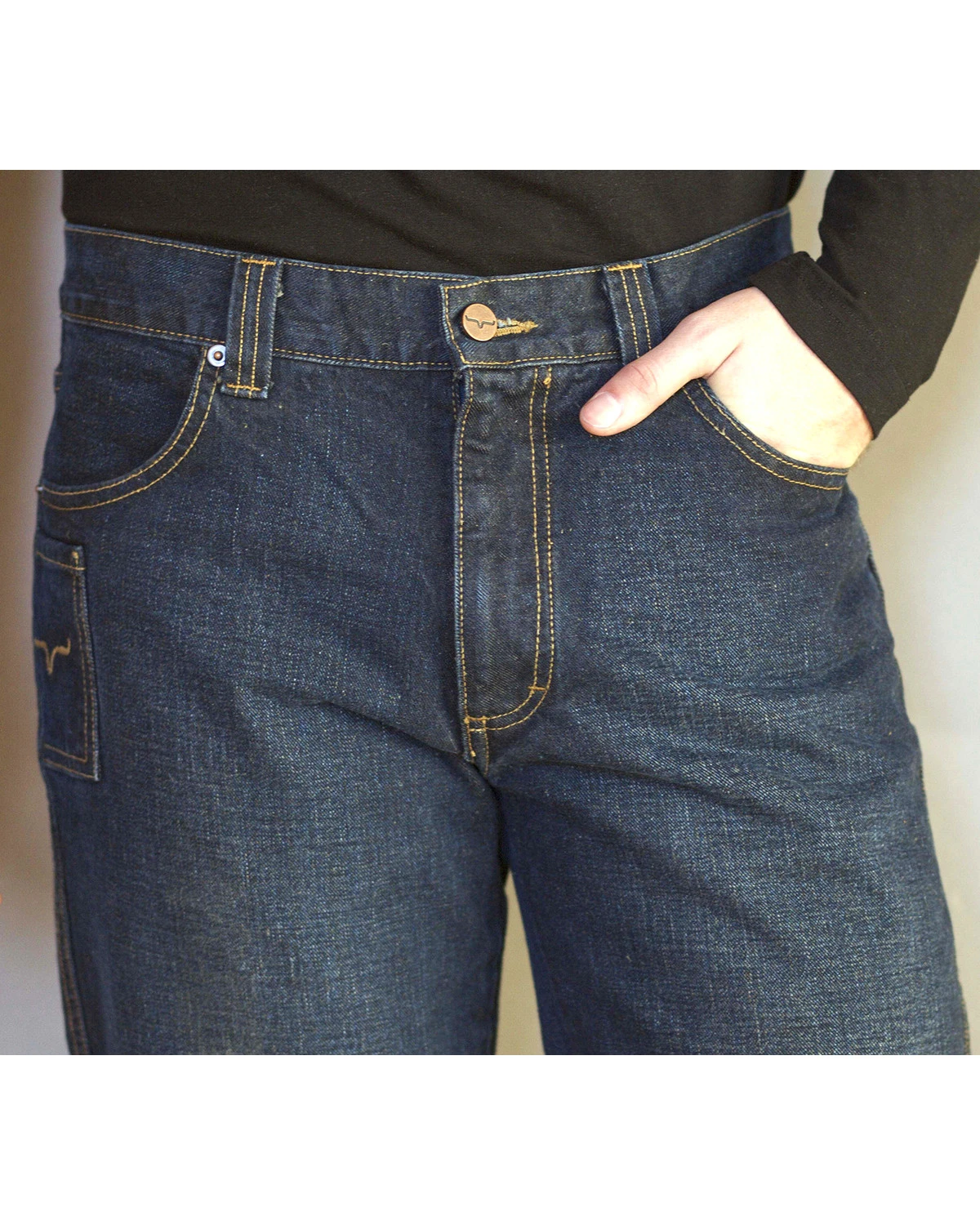 Kimes Ranch Men's Watson Mid Rise Relaxed Bootcut Jeans - Image 8