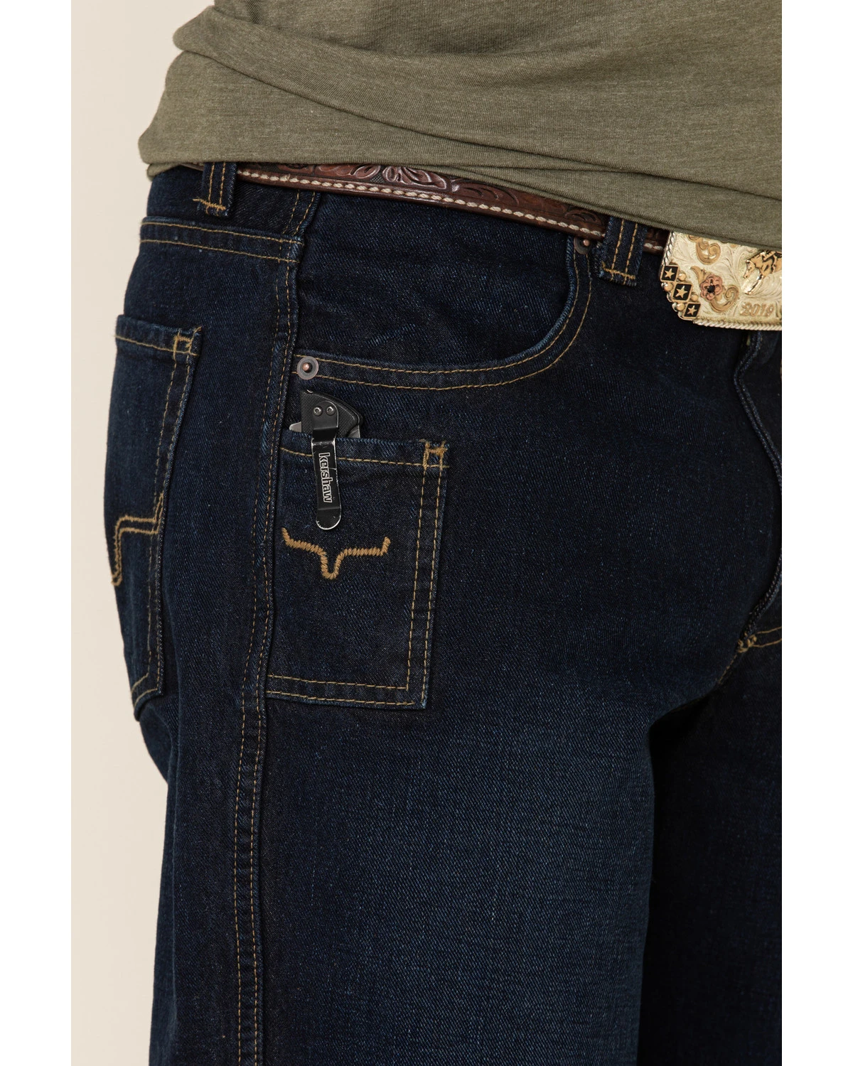 Kimes Ranch Men's Watson Mid Rise Relaxed Bootcut Jeans - Image 5