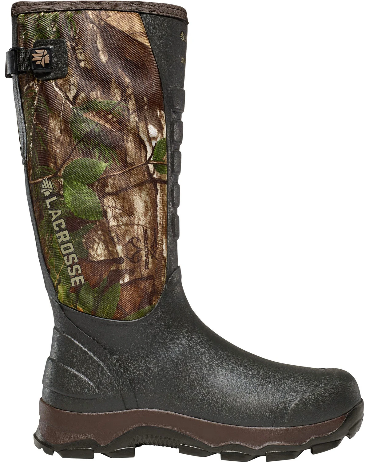 LaCrosse Men's 4X Alpha Realtree Xtra Green Snake Boots - Round Toe