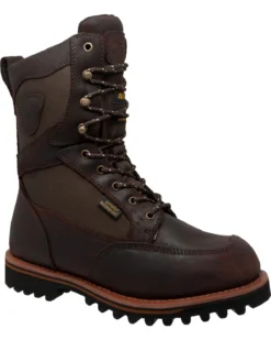 Ad Tec Men's 11" Cordura Waterproof 400G Leather Boots - Round Toe