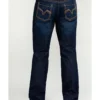 Cody James Men's FR Millikin Dark Slim Bootcut Work Jeans