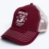 Cody James Men's Burgundy America Free Patch Mesh Ball Cap