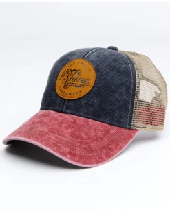 Moonshine Spirit Men's Circle Logo Medallion Patch Mesh Cap