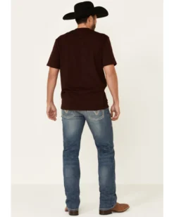 Rock & Roll Denim Men's Pistol Med Stretch Regular Straight Leg Jeans