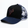 Hawx Men's Navy Camo Logo Mesh-Back Ball Cap