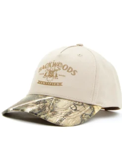 H3 Sportgear Men's Camo Print Backwoods Hunt Graphic Ball Cap