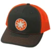 Oil Field Hats Men's Heather Gray & Orange Texas Star Patch Mesh-Back Ball Cap