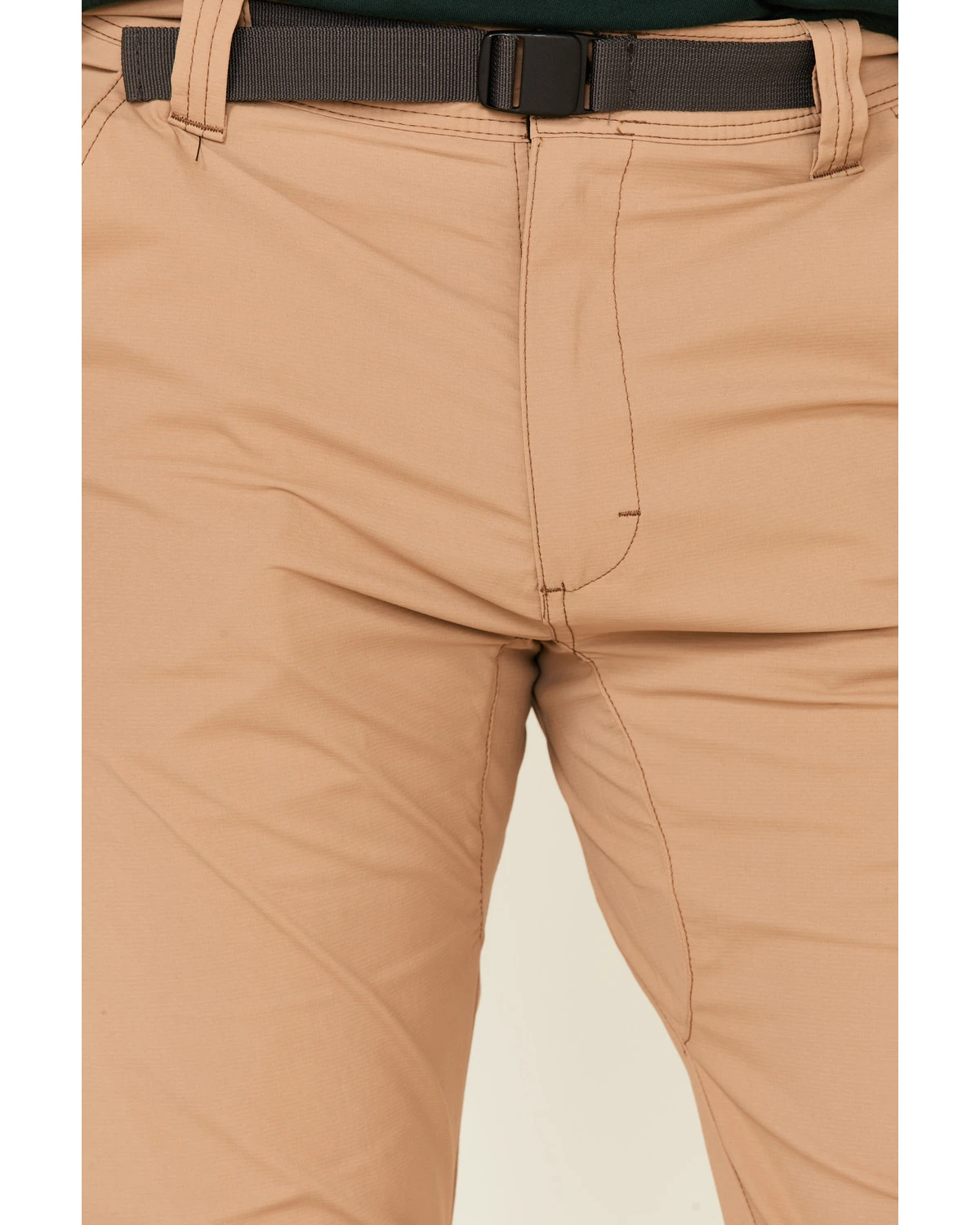 Wrangler ATG Men's All-Terrain Tiger Brown Convertible Trail Jogger Pants - Image 3