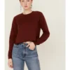 Shyanne Women's Cropped Terry Sweatshirt