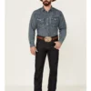 Cody James Men's Heeler Dark Wash Stretch Stackable Straight Leg Jeans