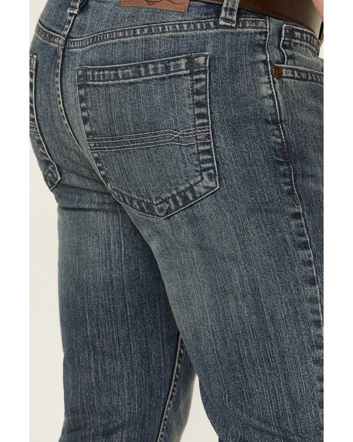Cody James Men's Blaze Medium Wash Stretch Slim Tapered Jeans - Image 3