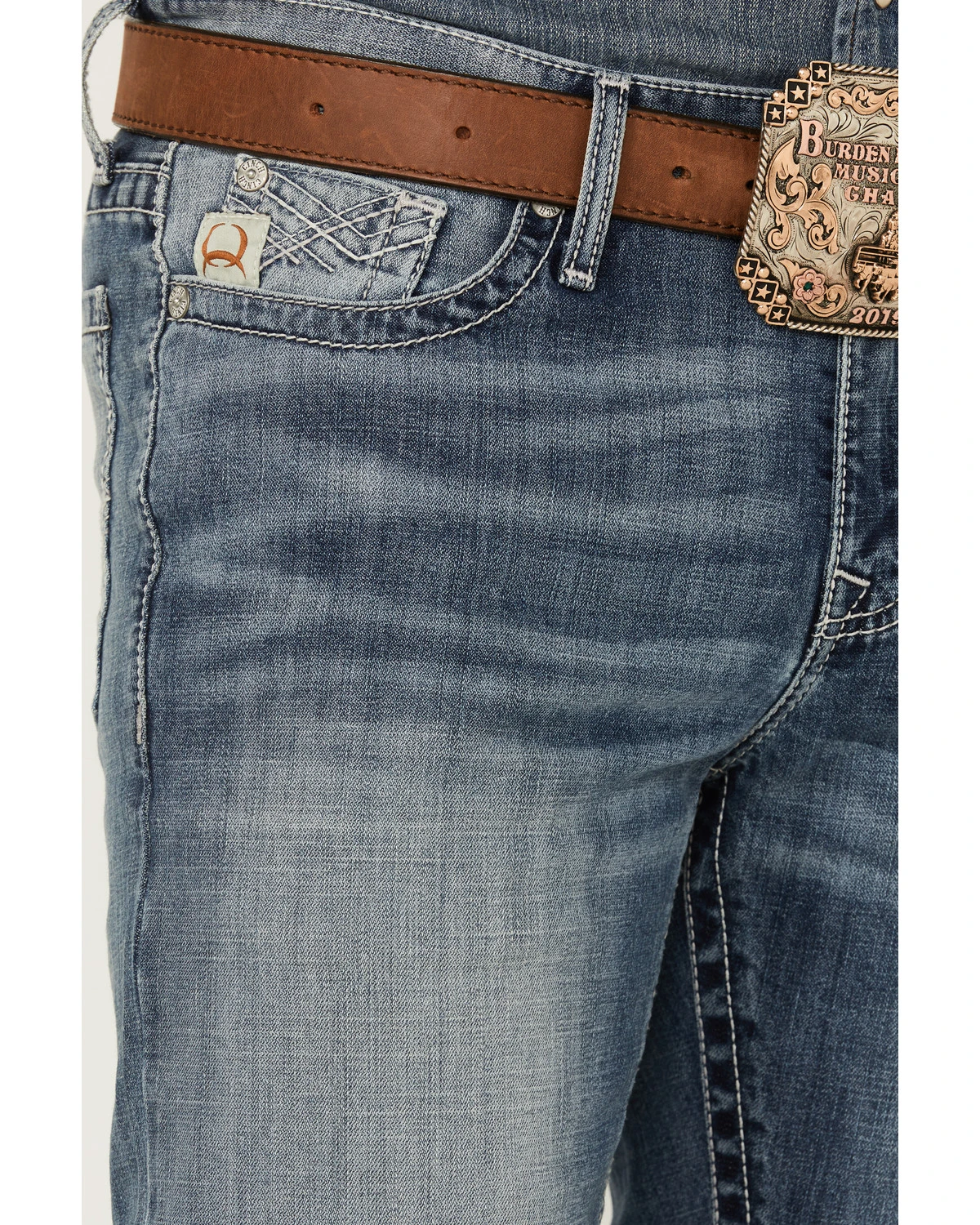 Cinch Men's Ian Performance Stretch Slim Bootcut Jeans - Image 2