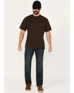 Ariat Men's Rebar M7 McCoy Dark Wash Durastretch Slim Straight Work Jeans