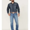 Cody James Men's Rambler Medium Wash Stretch Slim Straight Jeans