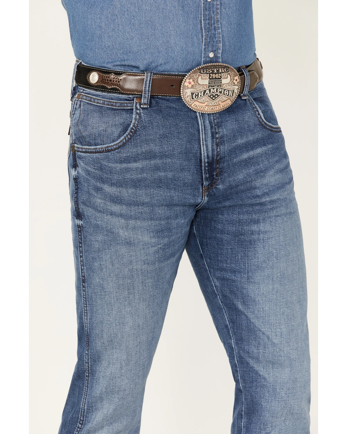 Wrangler Retro Men's Ansley Stretch Slim Straight Jeans - Image 2