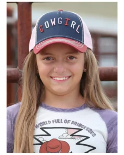 Cruel Girl Girls' Mesh Back Trucker Cap