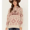 Ariat Women's Southwestern Print Logo Graphic Hoodie