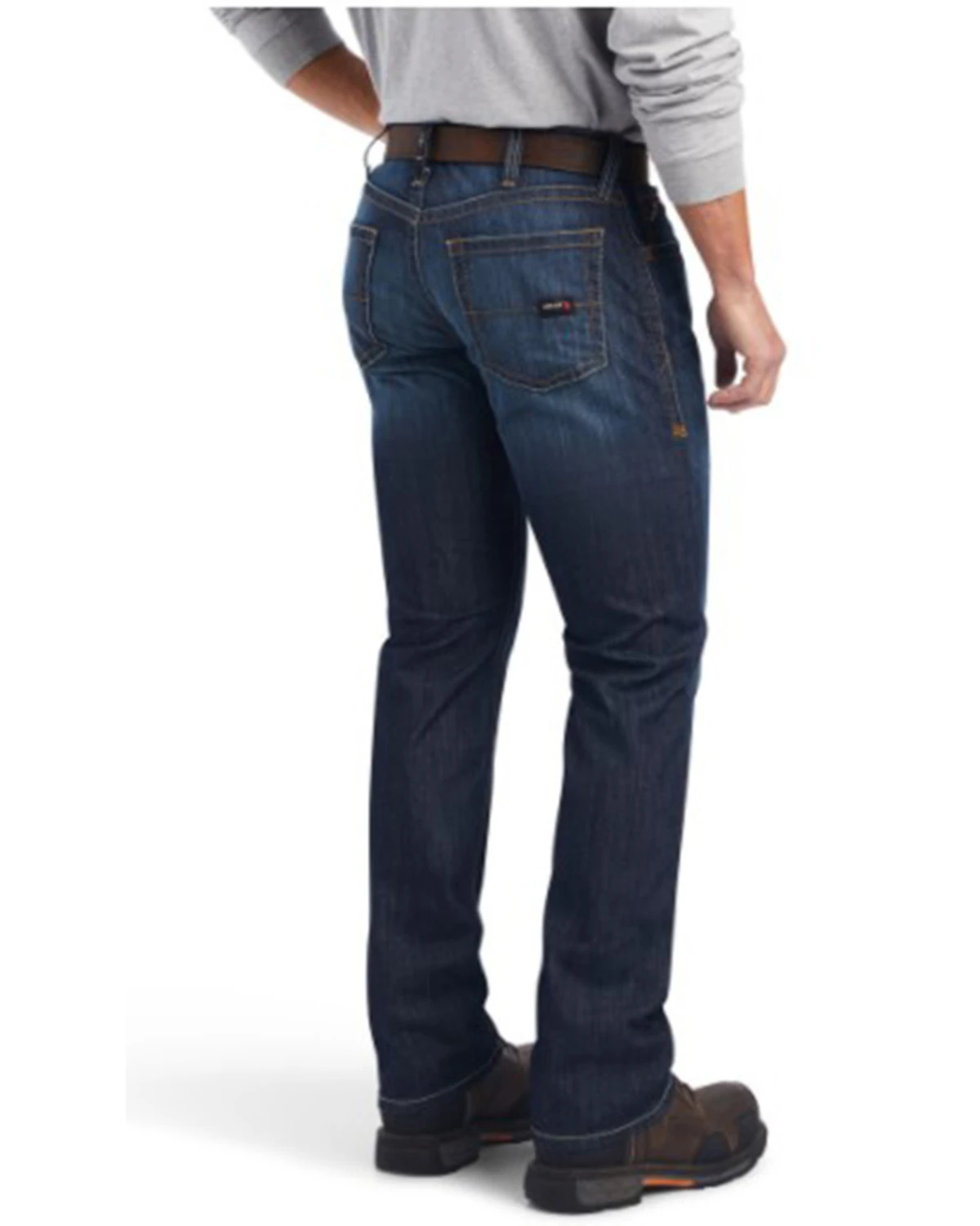 Ariat Men's FR Lassen Duralight Basic Stretch Straight Leg Jeans - Image 2