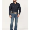 Cody James Men's Light A Shuck Medium Wash Relaxed Bootcut Stretch Denim Jeans