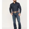 Cinch Men's Ian Dark Wash Slim Bootcut Performance Stretch Denim Jeans