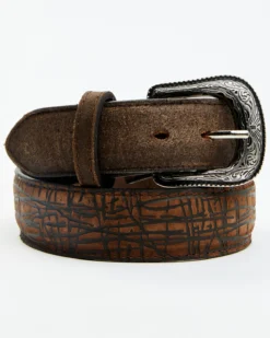 Cody James Men's McBride Wild Whiskey Leather Belt