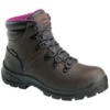 Avenger Women's Builder Mid 6" Lace-Up Waterproof Hiking Work Boot - Steel Toe