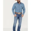 Wrangler Retro Men's Fresian Light Wash Slim Bootcut Stretch Jeans