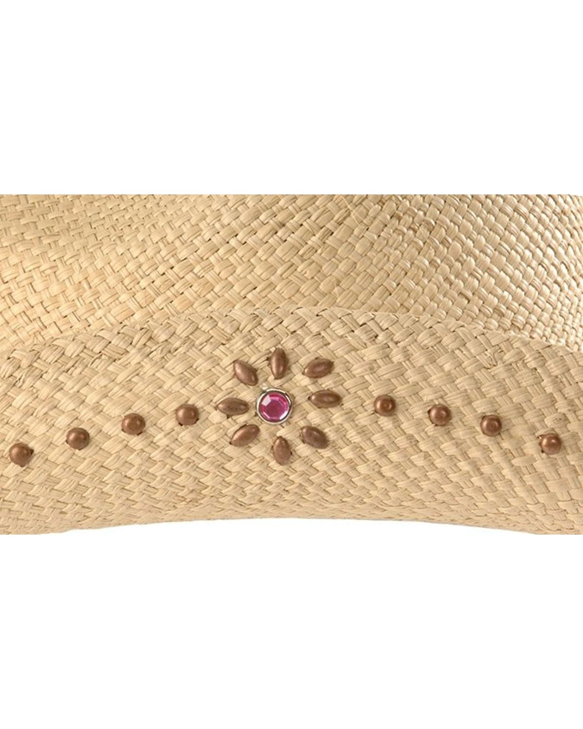 Bullhide Girls' Daughter Of The West Straw Cowgirl Hat - Image 3